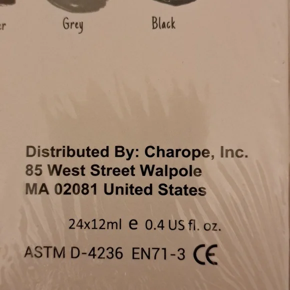 NWT  Crafts 4 All Acrylic Paint Set - 24-Pack (12mL) with 3 Brushes for Creative - Picture 4 of 6